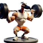 Rogier doet poging tot 1rm squat na berekening met 1rm calculator