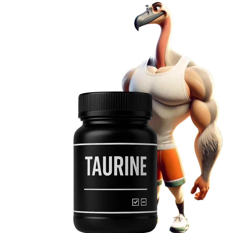 Rogier staat achter een pot taurine